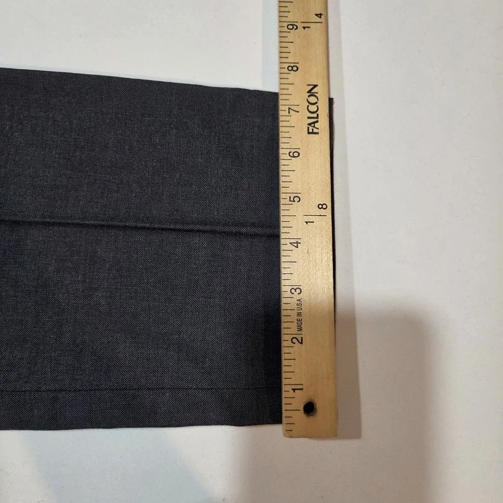 NWT Banana Republic Aiden Slim Charcoal Gray Dress Pants Mens 31x30 Stretch